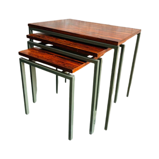 Pastoe Cees Braakman Mimi Bijzettafeltje , Rosewood 1