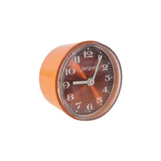 Vintage Wekker 70's Klok Clock Jerger Klokje 1