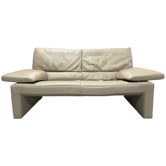 Jori Jr 8750 Lederen Tweezits Bank Beige 1