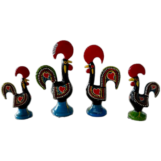 4 X Hanen Barcelos & Attributen Portugees 1