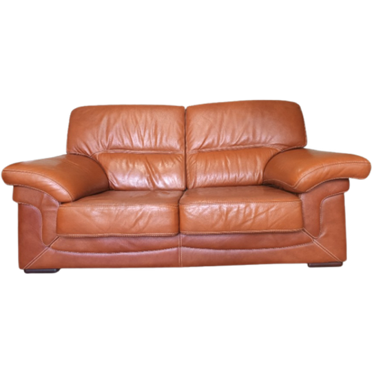 Vintage Lederen 2-zit Sofa 1