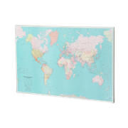 Officenow Landkaart, Wereld, 150 X 95 Cm