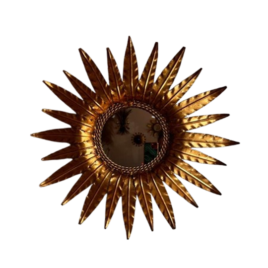Zonnespiegel Sunburst Mid Century Vintage 1