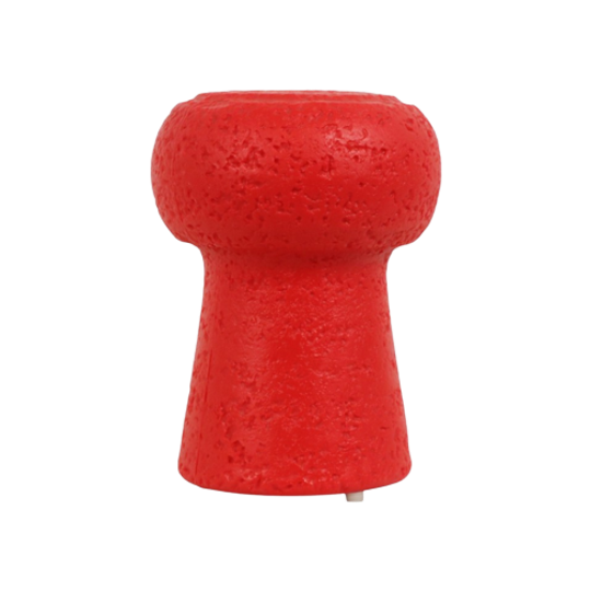 Rode Pop Art Tafellamp Champagnekurk Petit Bouchon Design 1