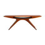 Deens Design Clasic De Smile Table In Teak By Johannes Andersen For Cfc Silkeborg, 1960s thumbnail 1