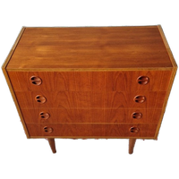 Vintage Deens Design Ladekastje Jaren 70