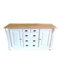 Prachtig Wit Landelijke Ladekast Dressoir
