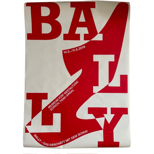 Raffinerie Ag Bally, Red, Museum Für Gestaltung Zürich 2019