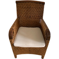 Prachtige Rotan Fauteuil