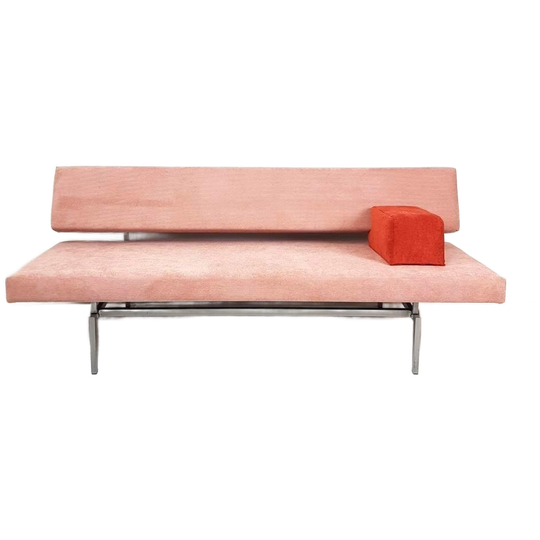 Gijs van der Sluis Gispen Slaapbank Roze Nieuw Model 540 1