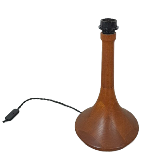 Teak Houten Lampenvoet Vintage 1