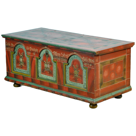 Folk-Art Bruidskist, Anno 1829 1
