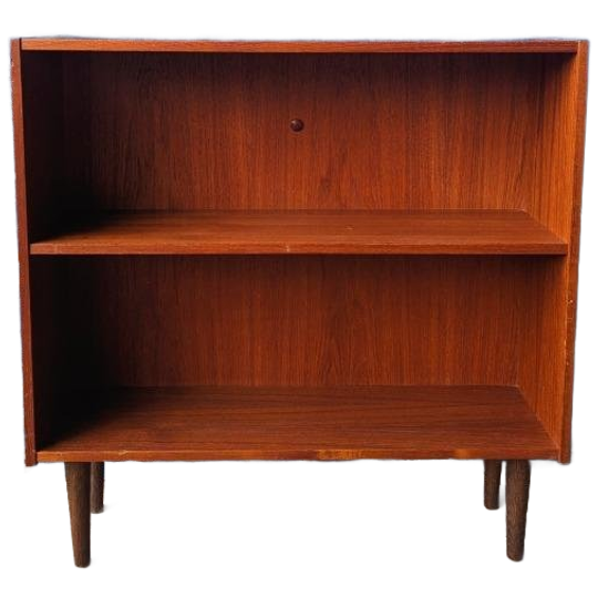 Vintage Teak Boekenkast, Denemarken 1960s 1