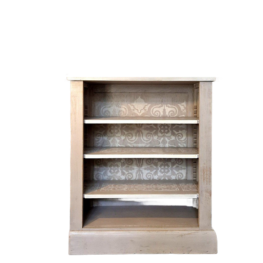 Shabby Chic Kleine Boekenkast/ Wandkast 1