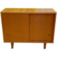 Vintage Schuifdeuren Gangkastje Schoenenkast Kast Kastje