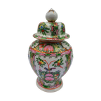 Vintage Chinese Gember Pot.famille Rose thumbnail 1