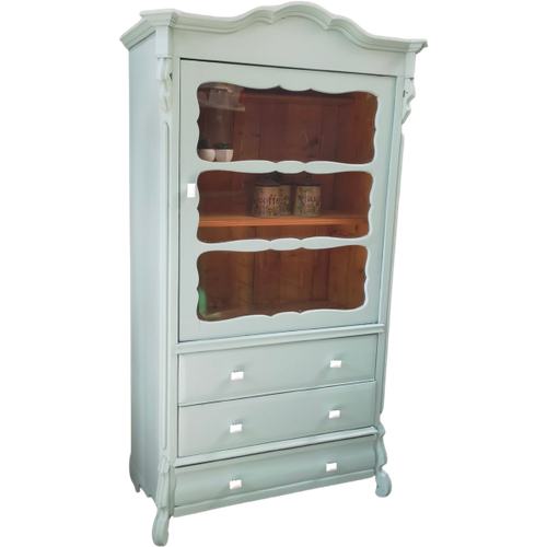 Vitrine Kast French Eggshell