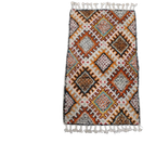 Handgeknoopt Subtiel Vintage Vloerkleed Met Mooie Kleuren 162x81cm thumbnail 1