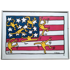 Vintage Litho Poster Van Keith Haring thumbnail 1