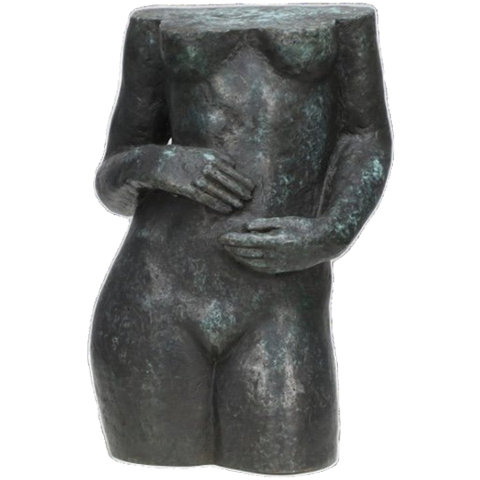 Female Torso Sculpture In Bronze, Signed Gerard, Edition 2/8 1