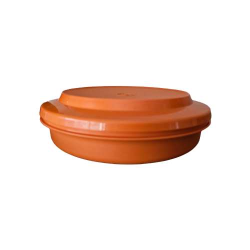 Tupperware Donker Oranje (Koek)Trommel