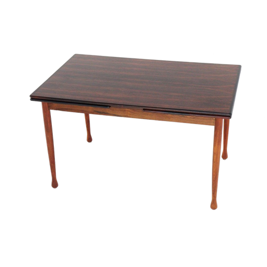 Palissander Rechthoekige Verlengbare Eettafel Vintage 1