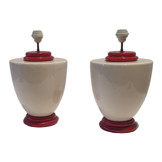 Set 2 Francois Chatain - Frans Design Keramiek Lampen 1