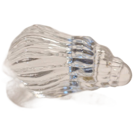 Vintage Beeldje Kristal Schelp Slakkenhuis 1