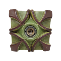 Zeldzame Honsel Leuchten Wandlamp Keramiek