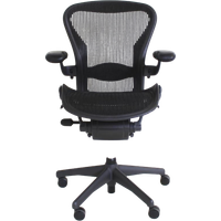 Gebruikte Herman Miller Aeron Graphite Type B Lumbar Support Bureaustoel
