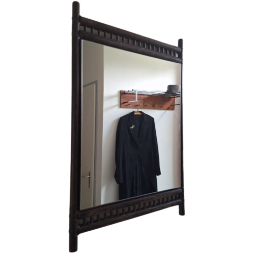 Spiegel In Bamboe Frame