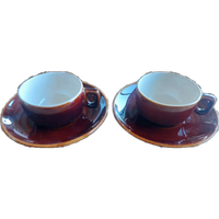 2 Vintage Espresso Kop En Schotels Van Villeroy & Boch Luxembourg