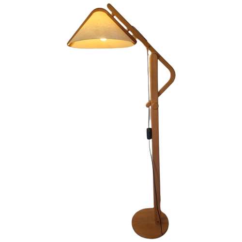 Domus Vintage Vloerlamp Teak Deens Design