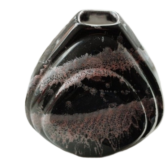 Zwart Vintage Vaasje - Art Deco 1