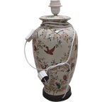 Supermooie Grote Chinoiserie Stijl Vaaslamp Met Kap thumbnail 1