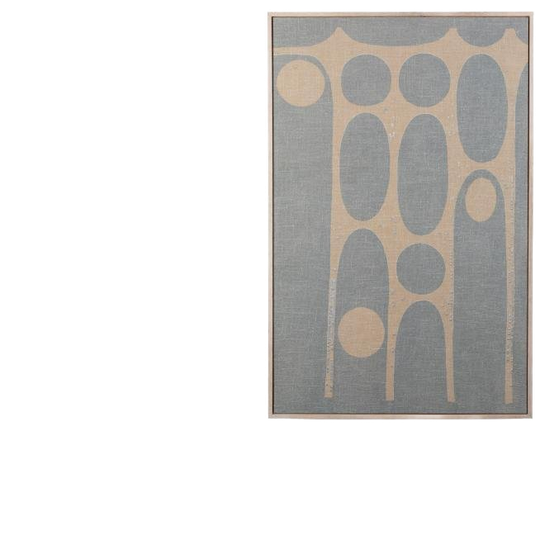 Zuiver | Galaxy Wanddecoratie Blauw | Beige 1