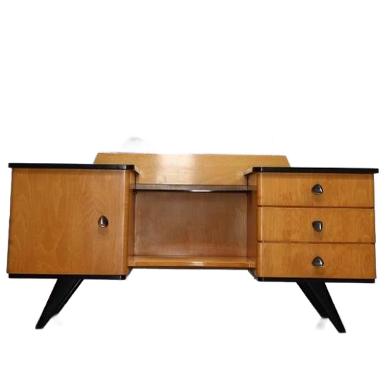 Vintage Kaptafel | Jaren 60 | Schuine Poten 1