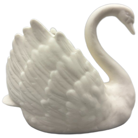 Zwaantje Mat Biscuit Porselein 80's 1