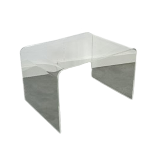 Kunststof Gebogen Plexiglas Tafel Vintage 1