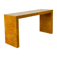 Console Tafel Met Burlwood Van Selva