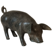 Bronzen Cochon Femelle Pierre Chenet