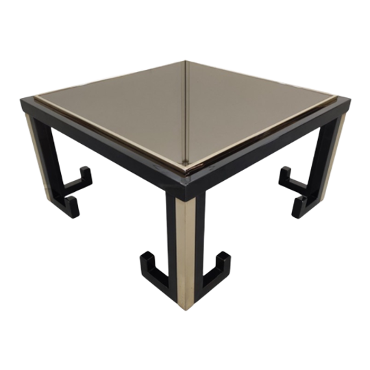Bijzet Tafel M2000 Zwart & Goud 1