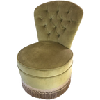 Franse Fauteuil, Crapaud, Damesstoeltje thumbnail 1