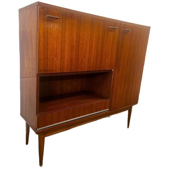 Vintage Houten Kast / Barkast / Leggerkast 1