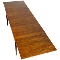 Grote Vintage Uitschuifbare Verlengbare Eettafel In Teak, Jaren 60