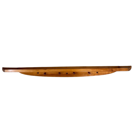 Vintage Wandplank Met Kapstok 1