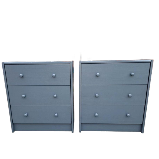 2x Grijze Ladekasten 1
