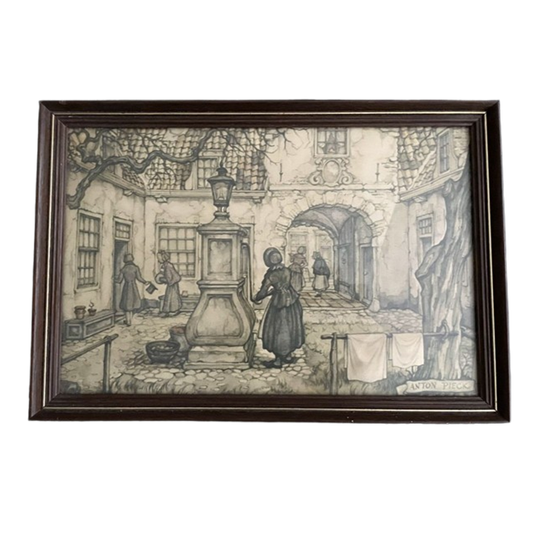 Anton Pieck (1895-1987) (2) Vintage Prenten 1