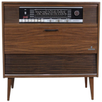 Vintage Gründig Muziekmeubel, Radiokast thumbnail 1