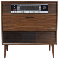 Vintage Gründig Muziekmeubel, Radiokast